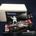 セカンドハンド品●ミシュラン別注 PMA1/43 McLAREN MERCEDES MP4-21  (K.ライコネン）#3