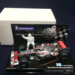 画像1: セカンドハンド品●ミシュラン別注 PMA1/43 McLAREN MERCEDES MP4-21  (K.ライコネン）#3