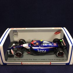 画像1: 新品正規入荷品●SPARK1/43 VISA CASH RB F1 VCARB 01 SAUDI ARABIAN GP 2024 （角田裕毅）#22