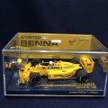 セカンドハンド品●PMA 1/43 LOTUS HONDA 99T ITALIAN GP 1987 SENNA RIDING ON NAKAJIMA (中嶋悟）#11