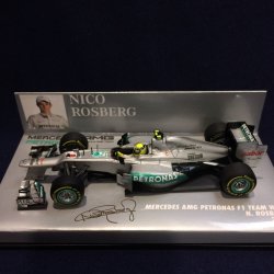 画像1: セカンドハンド品●PMA1/43 MERCEDES AMG PETRONAS W03 (N.ロズベルグ）2012 #8