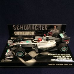 画像1: セカンドハンド品●PMA1/43 SCHUMACHER COMEBACK MERCEDES GP 2010 SHOWCAR (M.シューマッハ）#3