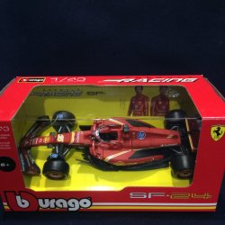 画像1: 新品正規入荷品●burago1/43 FERRARI SF-24 （C.ルクレール）2024 #16