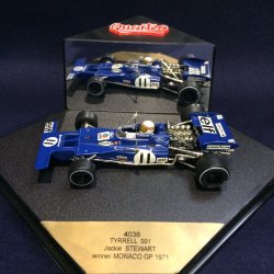 画像1: セカンドハンド品●QUARTZO 1/43 TYRRELL 001 WINNER MONACO GP 1971 (J.STEWART) #11