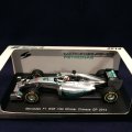 セカンドハンド品●SPARK1/43 MERCEDES W05 WINNER CHINESE GP 2014 (L.ハミルトン）#44