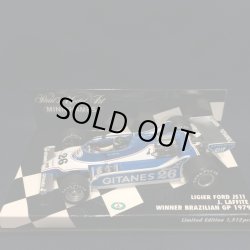 画像1: セカンドハンド品●カスタム品●PMA1/43 LIGIER FORD JS11 WINNER BRAZILIAN GP 1979（J.LAFFITE) #26