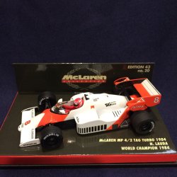 画像1: セカンドハンド品●PMA1/43 McLAREN TAG TURBO MP4/2 WORLD CHAMPION 1984 (N.ラウダ) #8