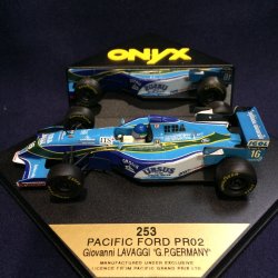 画像1: セカンドハンド品●ONYX 1/43 PACIFIC FORD PR02 GERMANI GP（G.LAVAGGI) #16