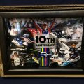 未展示品●ユーロスポーツ●佐藤琢磨　INDY参戦10周年記念 直筆サイン入り額装品