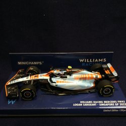 画像1: 新品正規入荷品●PMA1/43 WILLIAMS MERCEDES FW45 SINGAPORE GP 2023 (L.サージェント） #2