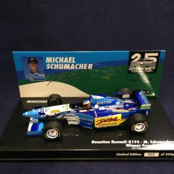 画像1: 新品正規入荷品●PMA1/43 BENETTON RENAULT B195 WINNER FRENCH GP 1995 (M.シューマッハ）#1