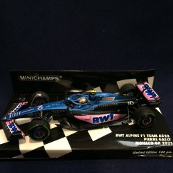 画像1: 新品正規入荷品●PMA1/43 BWT ALPINE A523 MONACO GP 2023 (P.ガスリー）#10