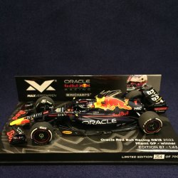 画像1: セカンドハンド品●MVショップ別注●PMA1/43 RED BULL RB18 WINNER MIAMI GP 2022 (M.フェルスタッペン）#1