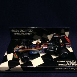 画像1: セカンドハンド品●PMA1/43 TYRRELL FORD 012 MONACO GP (S.ベロフ）1984 #4