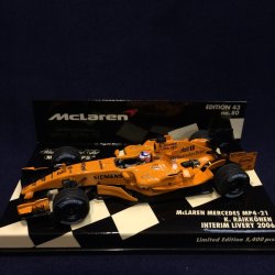 画像1: セカンドハンド品●PMA1/43 McLAREN MERCEDES MP4-21 INTERIM LIVERY 2006 （K.ライコネン）#3