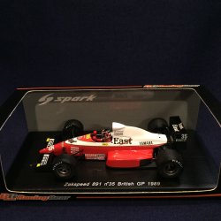 画像1: セカンドハンド品●レーシングギア別注●SPARK 1/43 ZAKSPEED 891 BRITISH GP 1989 (鈴木亜久里）#35