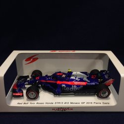 画像1: セカンドハンド品●KIDBOX別注●SPARK 1/43 TORO ROSSO HONDA STR13 MONACO GP 2018 (P.ガスリー）#10 