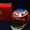 タバコカスタム品●BELL 1/2スケール FERRARI SPAIN GP 1996 (M.シューマッハ）ミニヘルメット