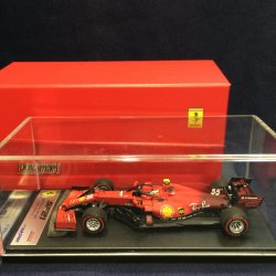 画像1: セカンドハンド品●LOOKSMART 1/43 FERRARI SF21 2nd MONACO GP 2021 (C.サインツ）#55