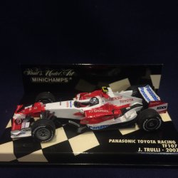 画像1: セカンドハンド品●PMA1/43 PANASONIC TOYOTA TF107 (J.トゥルーリ）2007 #12