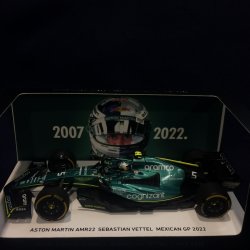 画像1: セカンドハンド品●7.COLLECTION別注●SPARK 1/43 ASTON MARTIN AMR22 MEXICAN GP 2022 (S.ベッテル）#5