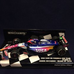 画像1: 新品正規入荷品●PMA1/43 VISA CASH RB VCARB 01 MIAMI GP 2024 (D.リカルド）#3