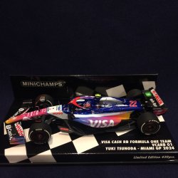 画像1: 新品正規入荷品●PMA1/43 VISA CASH RB VCARB 01 MIAMI GP 2024 (角田裕毅）#22