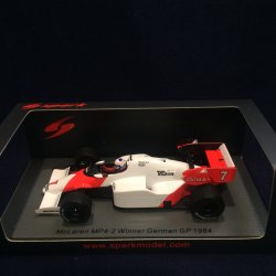 画像1: セカンドハンド品●SPARK 1/43 McLAREN TAG TURBO MP4-2 WINNER GERMAN GP 1984 (A.プロスト）#7