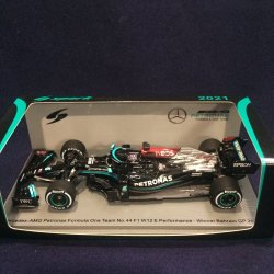 画像1: セカンドハンド品●SPARK1/43 MERCEDES-AMG PETRONAS W12 WINNER BAHRAIN GP 2021 (L.ハミルトン）#44