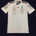 メルセデス AMG ペトロナス F1 チーム ドライバー Tシャツ ホワイト 2025 /アディダス （サイズ　S）