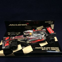 画像1: セカンドハンド品●PMA1/43 VODAFONE McLAREN MERCEDES MP4-23 (L.ハミルトン）2008 #22