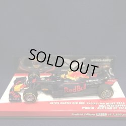 画像1: セカンドハンド品●MVショップ別注●PMA1/43 RED BULL RB14 WINNER AUSTRIAN GP 2018 (M.フェルスタッペン）#33