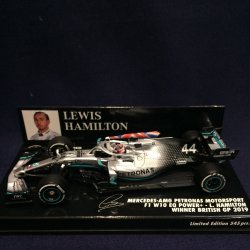 画像1: セカンドハンド品●PMA1/43 MERCEDES-AMG PETRONAS W10 WINNER BRITISH GP 2019 (Lハミルトン）#44