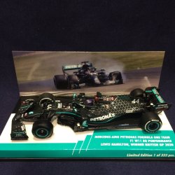 画像1: セカンドハンド品●CK MODELCARS別注●PMA1/43 MERCEDES W11 WINNER BRITISH GP 2020 (L.ハミルトン）#44