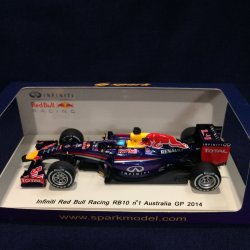 画像1: セカンドハンド品●SPARK 1/43 INFINITI RED BULL RB10 AUSTRALIA GP 2014 (S.ベッテル）#1