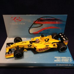 画像1: セカンドハンド品●TSコレクション●PMA1/43 JORDAN HONDA EJ12 JAPANESE GP 2002 (佐藤琢磨）#10