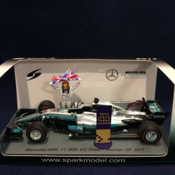 画像1: セカンドハンド品●SPARK 1/43 MERCEDES-AMG W08 MEXICAN GP 2017 (L.ハミルトン）#44