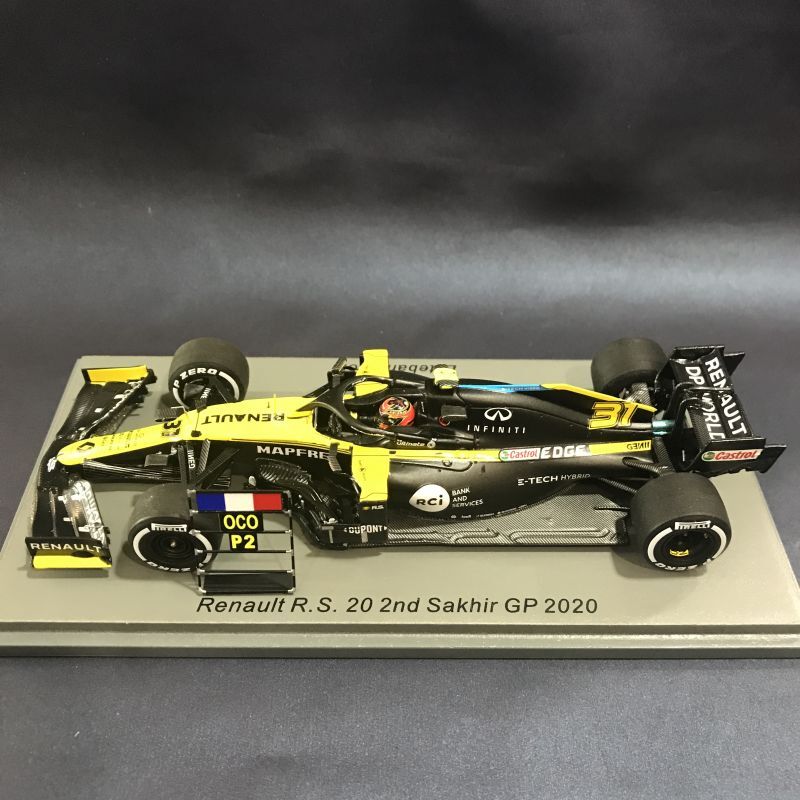 1/43 オコン オーストリア 8位 spark Renault R.S.20 #31 Ocon 2020