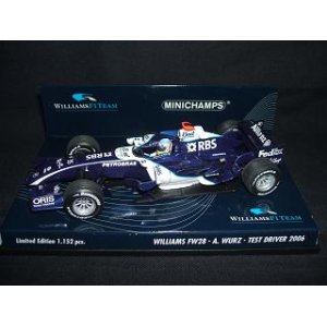 画像: 新品正規入荷品●PMA 1/43 WILLIAMS FW28  TEST DRIVER 2006 (A・WURZ)