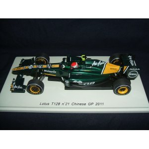 画像: 新品正規入荷品●SPARK1/43 LOTUS T128 Chinese GP 2011 (J.トゥルーリ) #21