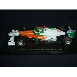 画像: 新品正規入荷品●SPARK1/43 FORCE INDIA VJM04 MONACO GP 2011 (A.SUTIL) #14