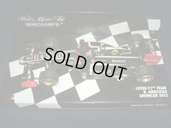 画像1: 新品正規入荷品●PMA1/43 LOTUS F1 TEAM SHOWCAR 2012 (R.グロージャン）