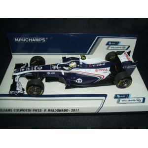 画像: 新品正規入荷品●PMA1/43 WILLIAMS COSWORTH FW33 (P.マルドナド） 2011