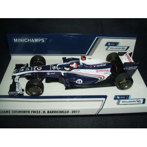 画像: 新品正規入荷品●PMA1/43 WILLIAMS COSWORTH FW33 (R.バリチェロ） 2011