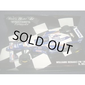 画像: セカンドハンド品●PMA1/43 WILLIAMS RENAULT FW18 (D.ヒル）