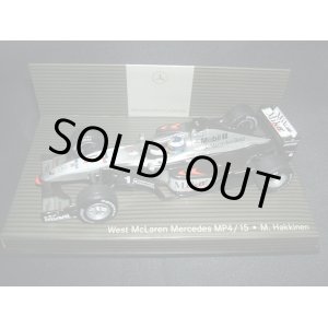 画像: セカンドハンド品● MERCEDS別注　PMA1/43 McLAREN MERCEDES MP4-15 (M.ハッキネン）