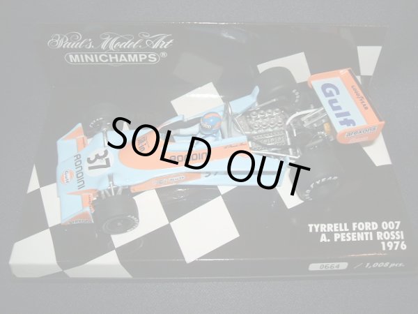 画像1: 新品正規入荷品●PMA1/43 TYRRELL FORD 007 ※Gulf※　(A.PESENTI ROSSI) 1976