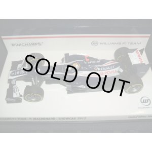 画像: セカンドハンド品●PMA1/43 WILLIAMS F1 TEAM SHOWCAR 2012 (P.マルドナド）