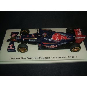 画像: 新品正規入荷品●SPARK1/43 SCUDRIA TORO ROSSO STR9 AUSTRALIAN GP 2014 (J.E.ベルニュ） #25