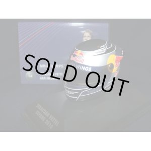 画像: 新品正規入荷品●PMA1/8 RED BULL S.ベッテル　ミニチュアヘルメット SEPANG 2010